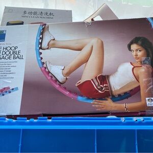 Massage fitness hoop